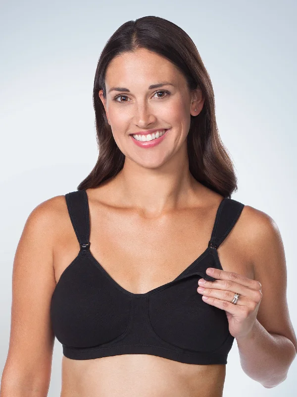 Loving Moments Cotton Soft Cup Nursing Bra Smooth Stretch Bra