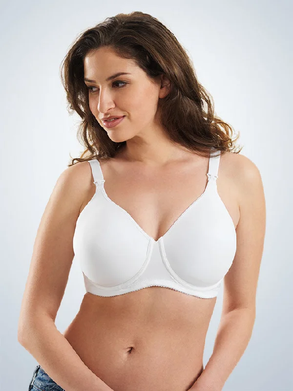 Contoured Seamless Underwire Nursing Bra Lacy Underwire Bra