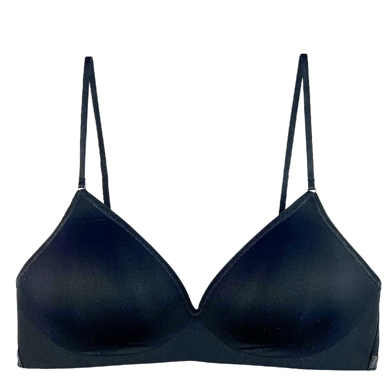 On Gossamer Next To Nothing Micro Wireless Bra Smooth Push-Up Bra