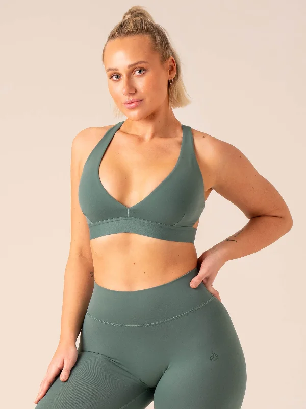 Prime Sports Bra - Emerald Contour Bra Style