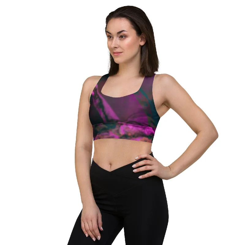 Rise Longline sports bra Comfortable Lounge Bra