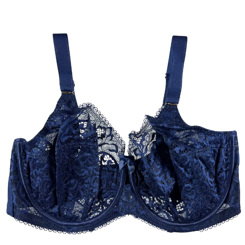 Sculptresse Estel Full Cup Bra - Navy Cozy Wire-Free Bra