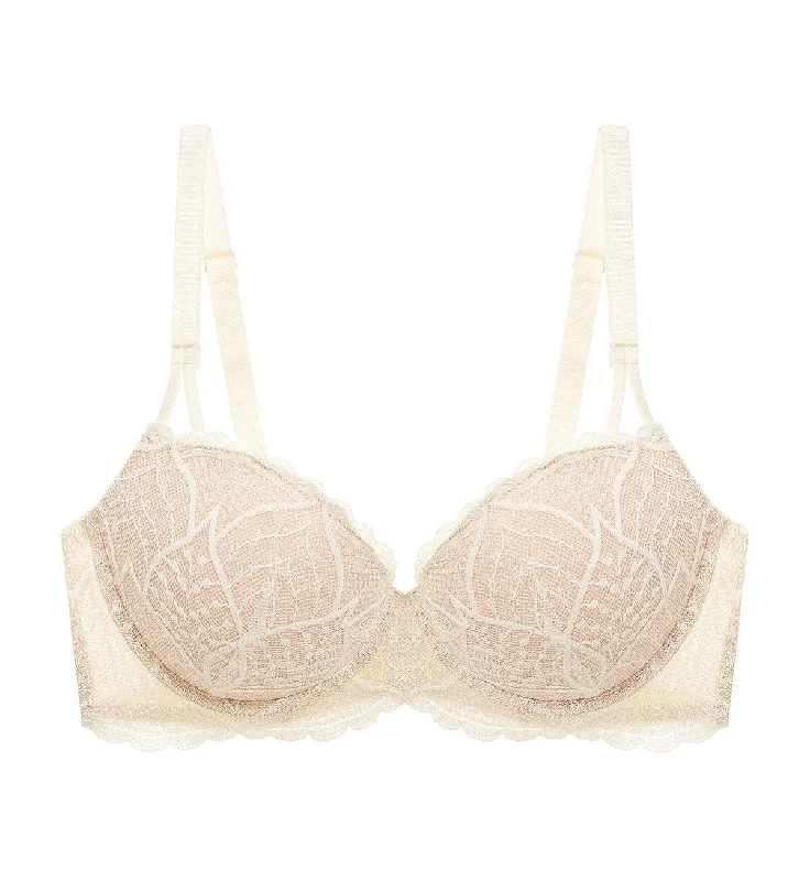 STYLE DOUBLE PUSH WIRED PUSH UP BRA Strapless Support Bra