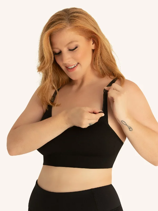 The Ashley - Seamless Comfort Maternity Nursing Bra Supportive Wireless Bra