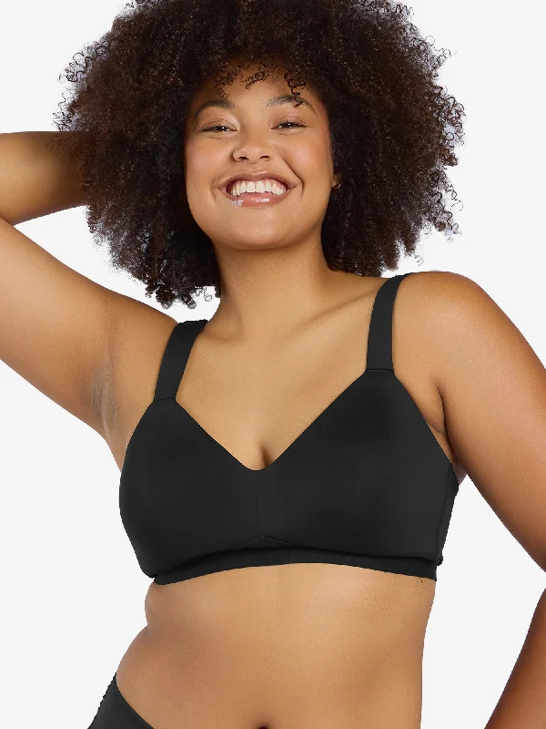 The Aurora - Lightly Lined Microfiber Wirefree Bra Ultra-Light Bra