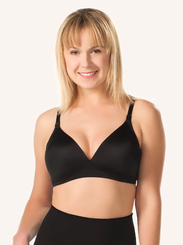 The June - Contoured Seamless Wirefree Nursing Bra Sleek Sports Bra