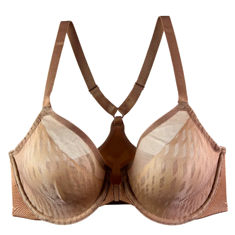 Wacaol Elevated Allure Racerback Bra Soft Mesh Bralette