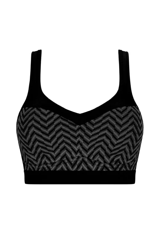 Amoena Jolie Wire-free Mastectomy Sports Bra High Support Bra