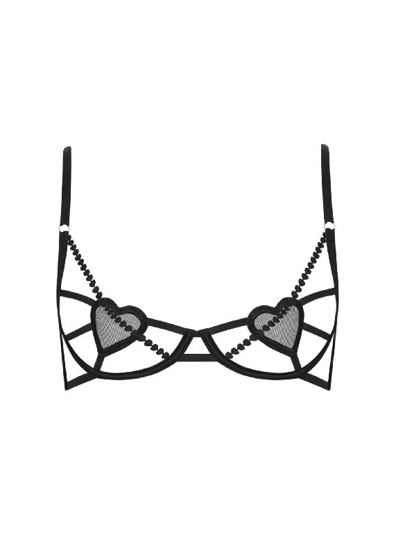 Cristabel Wired Bra (Black) Push-Up Padded Bra