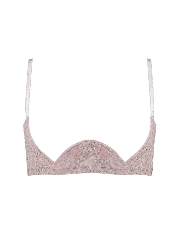 Aurelia Quarter Cup Bra (Blush) Soft Support Bra