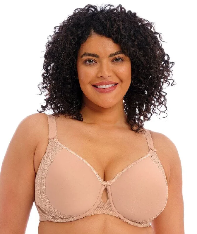 Elomi Charley Underwired Moulded Spacer Bra - Fawn Cozy Wire-Free Bra