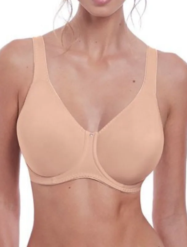 Fantasie Aura Underwire Molded Full Cup Bra, Natural Beige Feminine Lace Bra