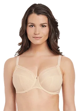 Fantasie Fusion Full Cup Underwire Side Support Bra, Sand | Fusion Bra In Sand Floral Lace Bra Fantasie Fusion Full Cup Underwire Side Support Bra, Sand | Fusion Bra In Sand Floral Lace Bra