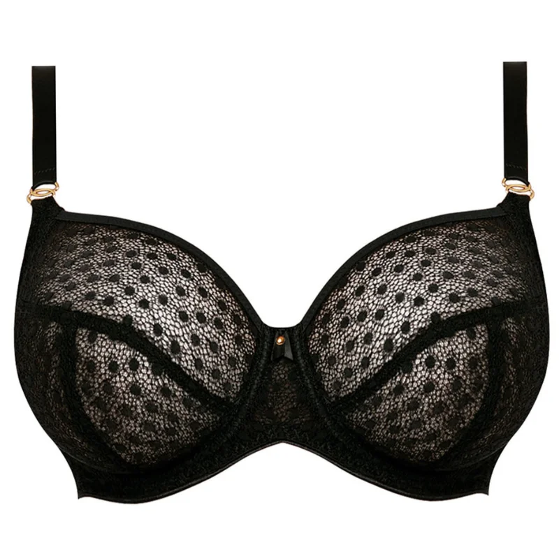 Freya Starlight Full Coverage Bra Black High-Cut Bra Design