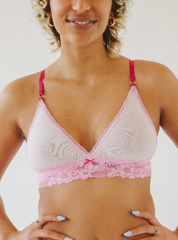 Lia Bra | Desert Rose Soft Lace Bralette