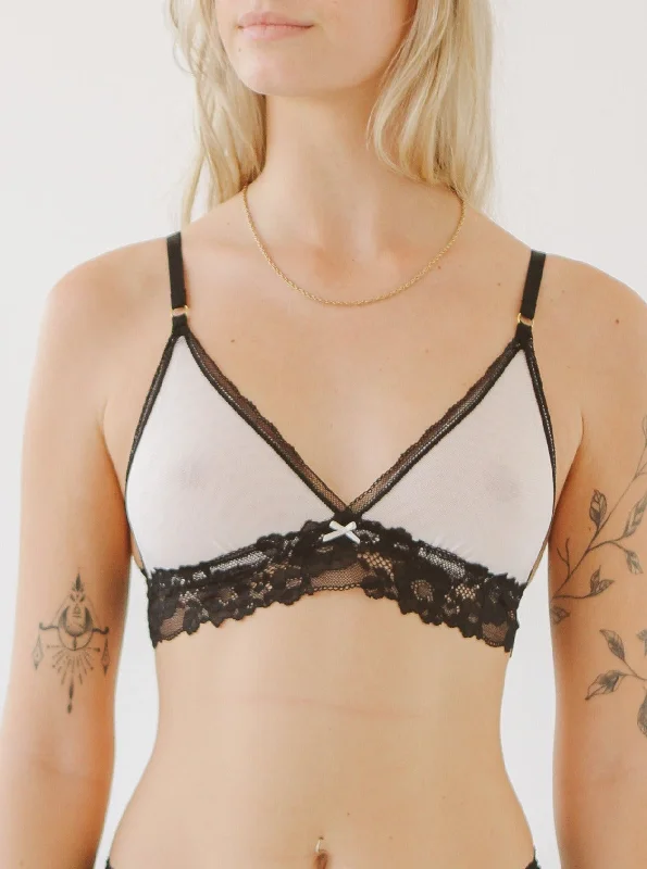 Lia Bra | Panda Bear Minimalist Wireless Bra