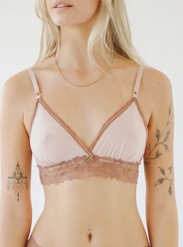 Lia Bra | Raw Cacao Sports Support Bra