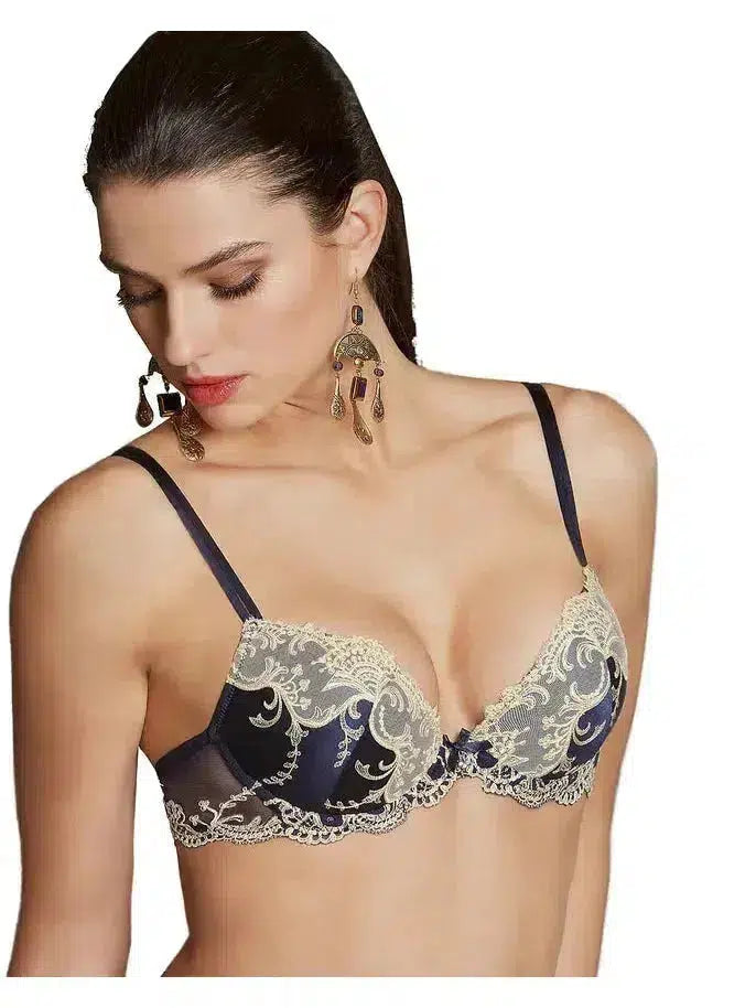 Lise Charmel Marine Splendeur Soie Contour Bra Seamless Push-Up Bra
