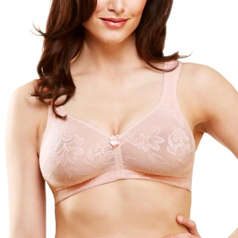 Versailles Full Coverage Seamless Wire-Free Bra 13214 - Blush Seamless Wireless Bra