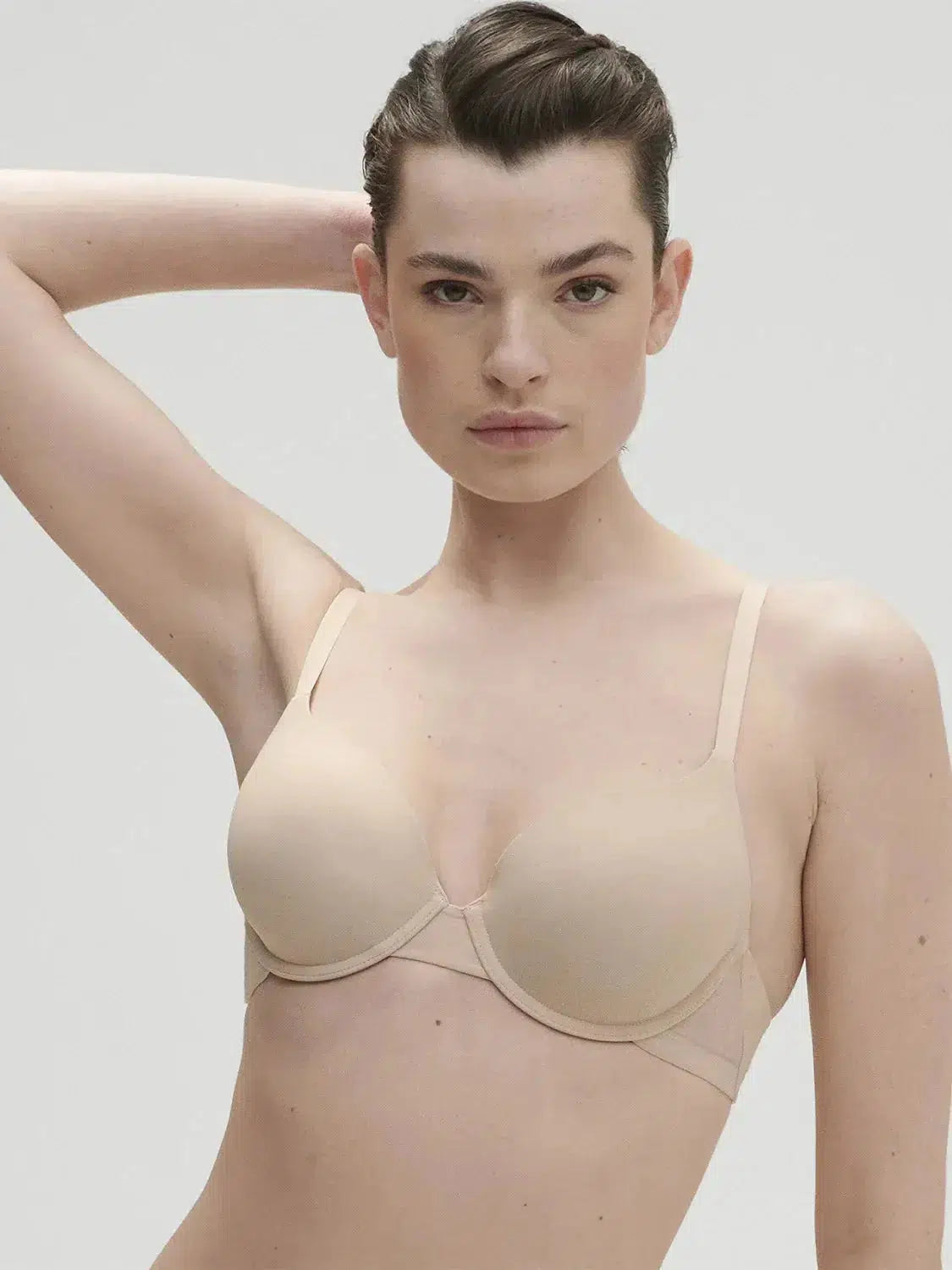 Peau Rose Essential Padded Plunge Bra Comfort Fit Bralette