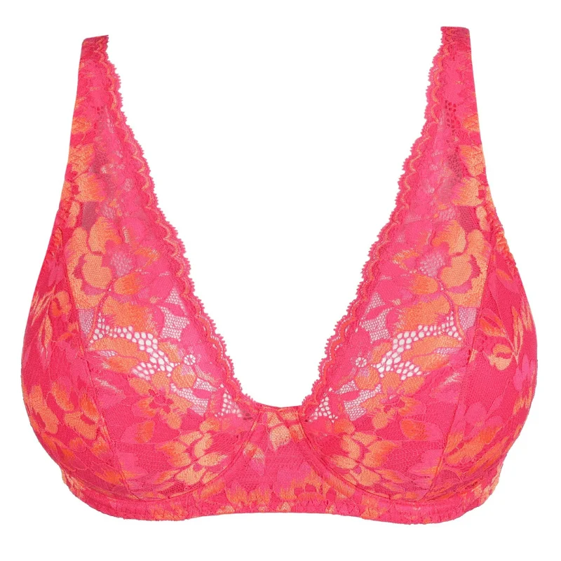 Prima Donna Twist Verao Plunge Bra L.A. Pink Versatile Bralette Set