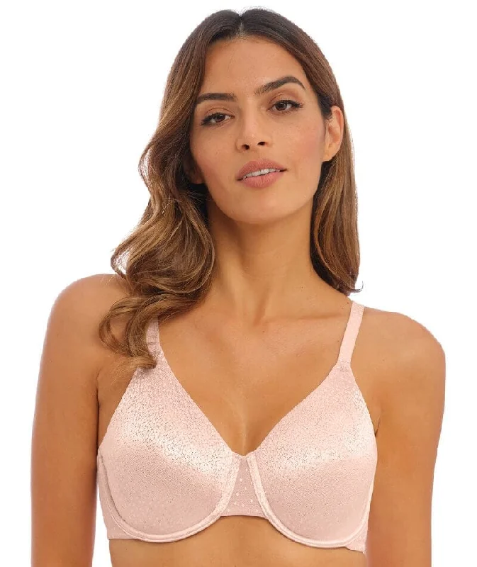 Wacoal Back Appeal Underwired Bra - Rose Dust Light Seamless Bra