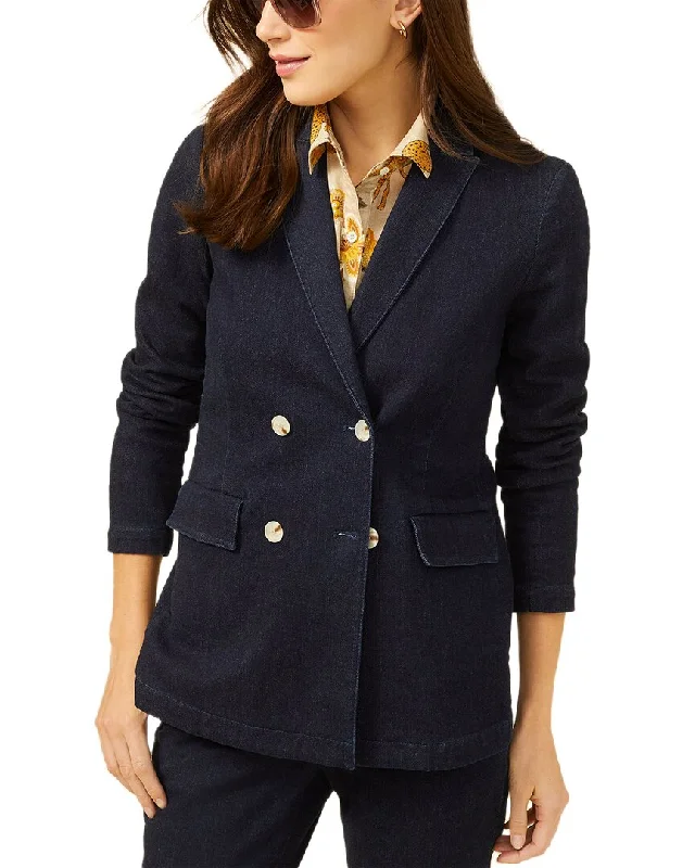 J.McLaughlin Ressie Jacket V-Neck Jacket Boat Neck Jacket Square Neck Jacket