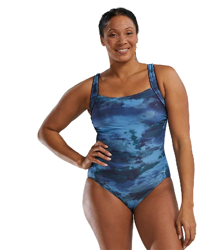 TYR Active Women's Asperus Square Neck Controlfit Durafast Elite One Piece Swimsuit Full Coverage Swimsuit TYR Active Women's Asperus Square Neck Controlfit Durafast Elite One Piece Swimsuit Full Coverage Swimsuit