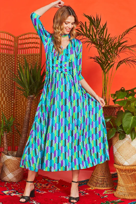 Crawford Anogi Maxi Dress Cozy Cold-Shoulder Maxi Dress