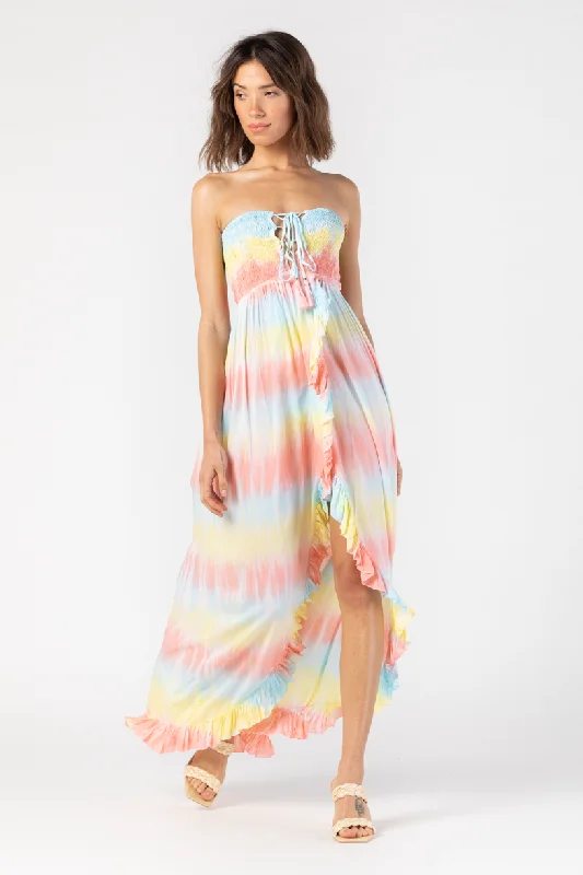 Flynn Maxi Dress Trendy Floral Print Maxi Dress