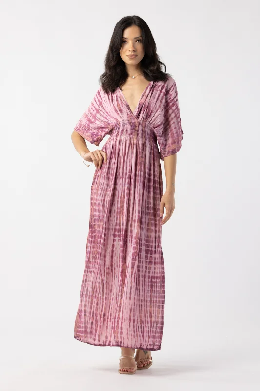 Haiku Maxi Dress Comfortable Pleated Maxi Dress
