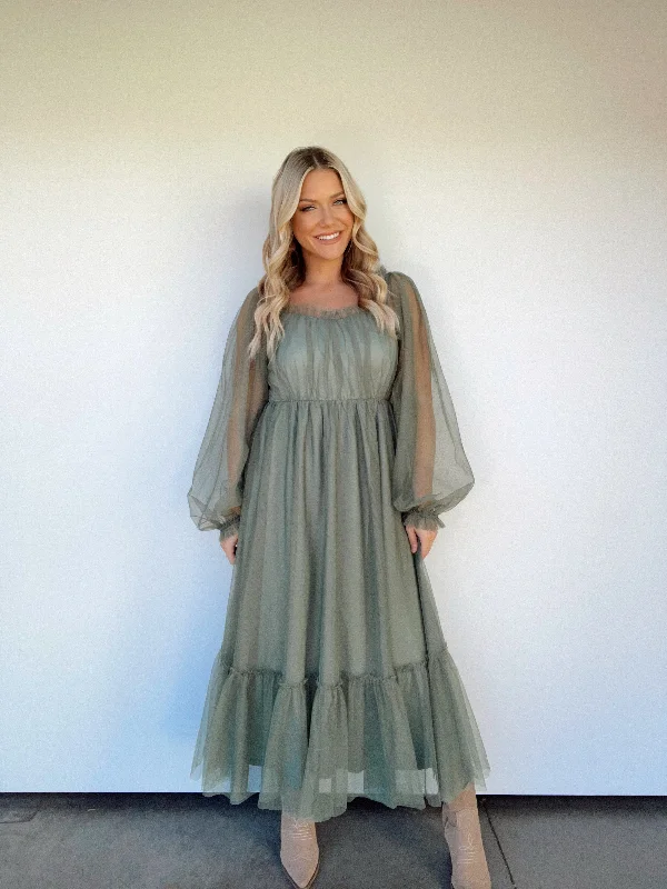 Still The One Maxi Dress Comfortable Long-Sleeve Maxi Dress