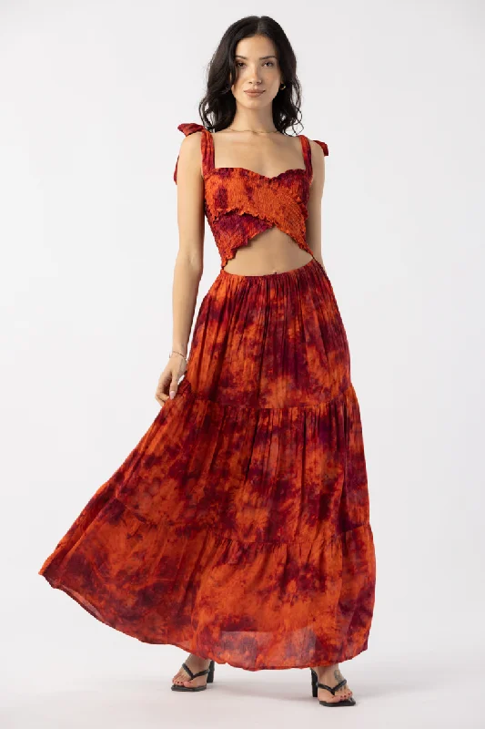 Waverly Maxi Dress Stylish Long Sleeve Maxi Dress