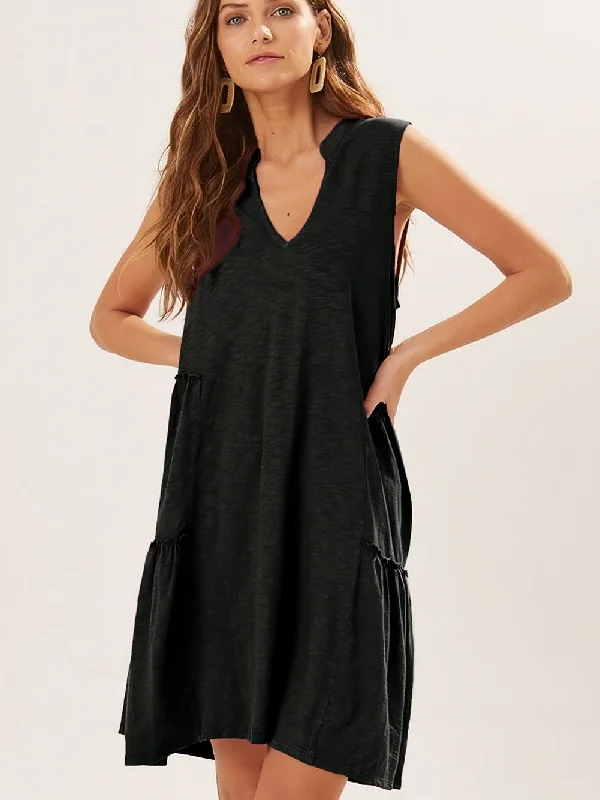 Casual A-Line Mini Dress Trendy Tulle Mini Dress