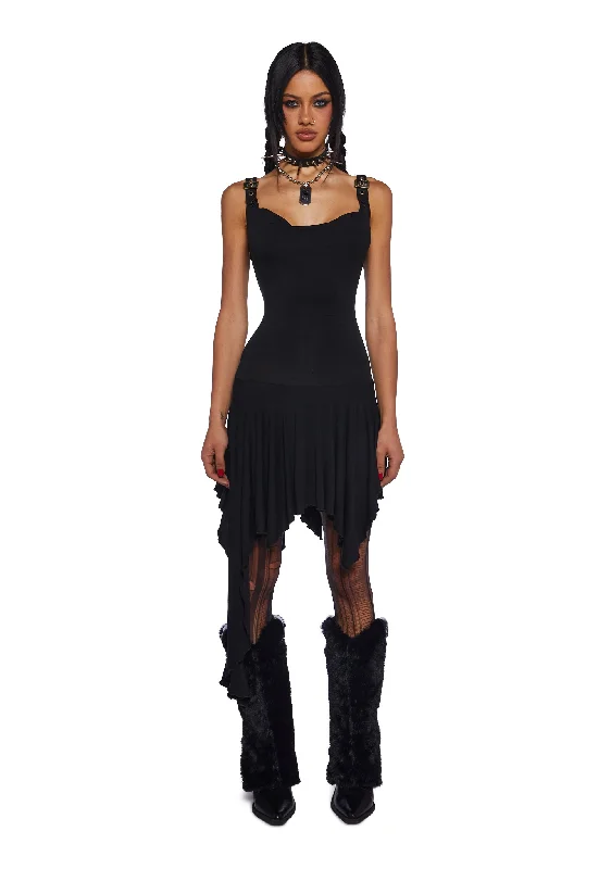 Stubborn Love Mini Dress Comfortable Fit-and-Flare Mini Dress
