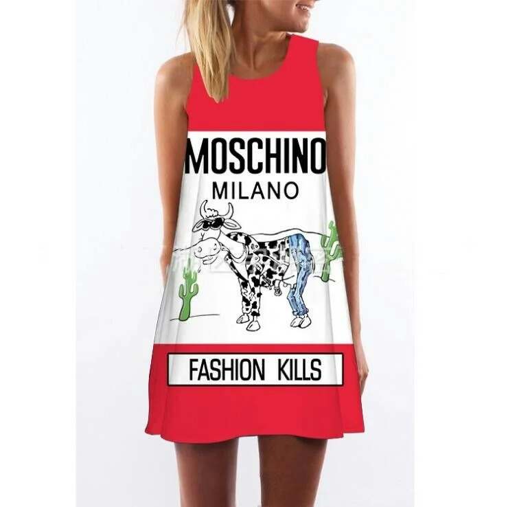 New 2022 Summer Women New Arrival Sleeveless O-Neck Floral Print A-line Short Mini Dress Comfortable Boho Mini Dress New 2022 Summer Women New Arrival Sleeveless O-Neck Floral Print A-line Short Mini Dress Comfortable Boho Mini Dress