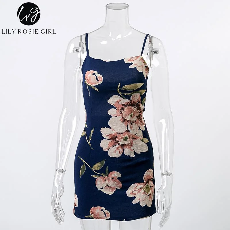 Lily Rosie Girl Off Shoulder Navy Blue Boho Floral Print Mini Dress Sexy Party Backless Bow Summer Beach Short Dresses Vestidos Stylish Short-Sleeve Mini Dress Lily Rosie Girl Off Shoulder Navy Blue Boho Floral Print Mini Dress Sexy Party Backless Bow Summer Beach Short Dresses Vestidos Stylish Short-Sleeve Mini Dress