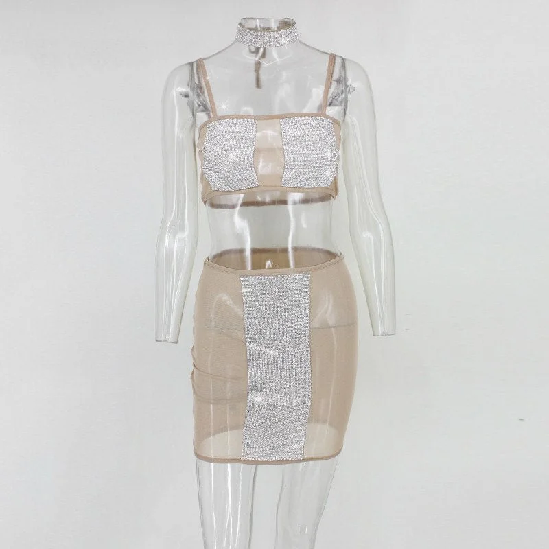 Crystal mesh patchwork Dress Women Spaghetti Strap Slash Neck Backless Bodycon sequin Mini Dresses Club Party Vestidos Fashionable Button-Front Mini Dress Crystal mesh patchwork Dress Women Spaghetti Strap Slash Neck Backless Bodycon sequin Mini Dresses Club Party Vestidos Fashionable Button-Front Mini Dress