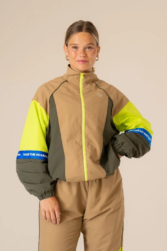 Adventure Tracksuit Jacket Beige/Yellow Striped Jacket Polka Dot Jacket Floral Jacket Adventure Tracksuit Jacket Beige/Yellow Striped Jacket Polka Dot Jacket Floral Jacket