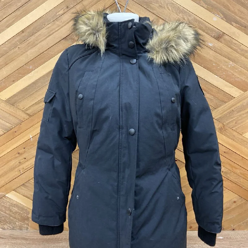 AlpineTek - Women's Down Winter Jacket: Black-women-XS Faux Fur Fabric Real Fur Fabric Shearling Fabric AlpineTek - Women's Down Winter Jacket: Black-women-XS Faux Fur Fabric Real Fur Fabric Shearling Fabric