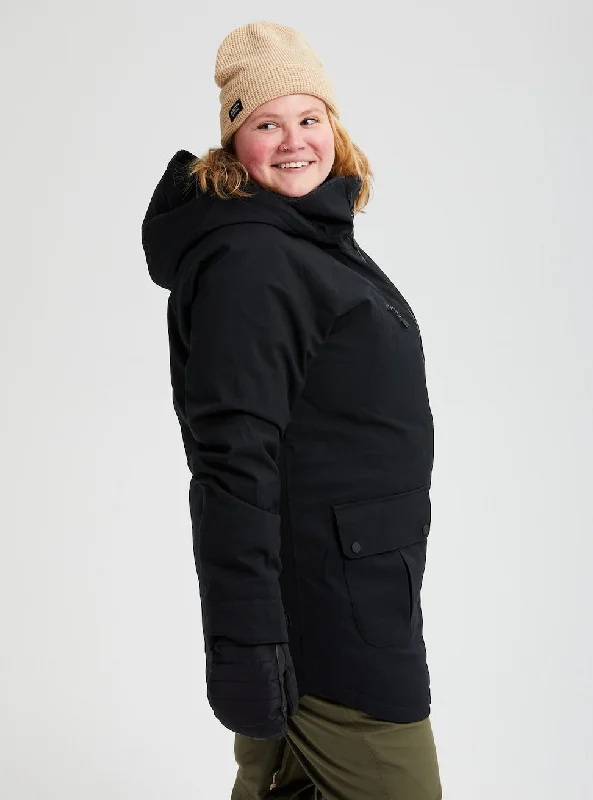 Burton Prowess Womens Jacket Black Elasticated Jacket Padded Jacket Insulated Jacket Burton Prowess Womens Jacket Black Elasticated Jacket Padded Jacket Insulated Jacket
