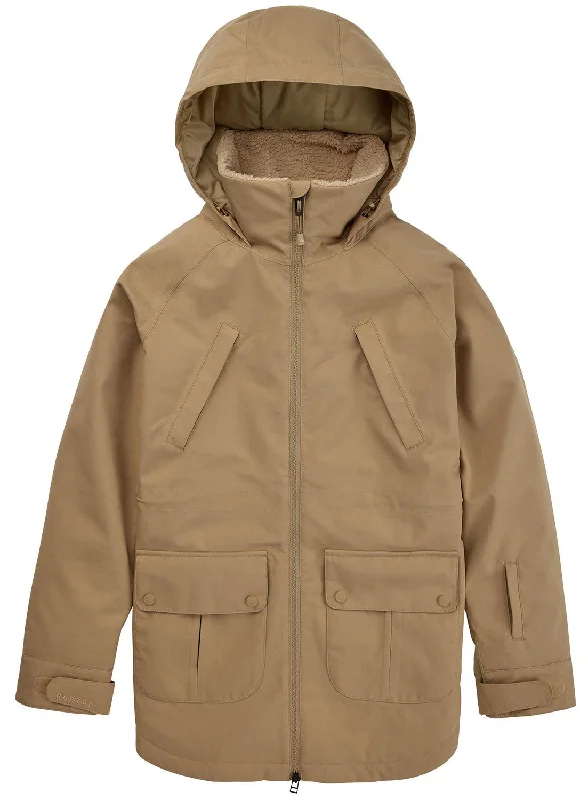 Burton Prowess Womens Jacket Kelp Welt Pockets Slit Pockets Flap Pockets