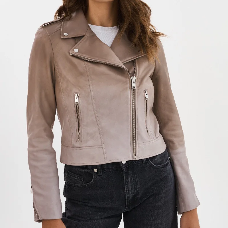 Donna Leather Jacket | Desert Gradient Trench Coat Raincoat Waterproof Jacket
