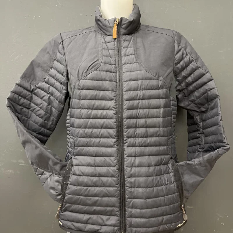 Eddie Bauer Sport Shop - Women's Lightweight Down Jacket - MSRP comp $180: Black-women-MD Tailored Jacket Straight Jacket A-Line Jacket