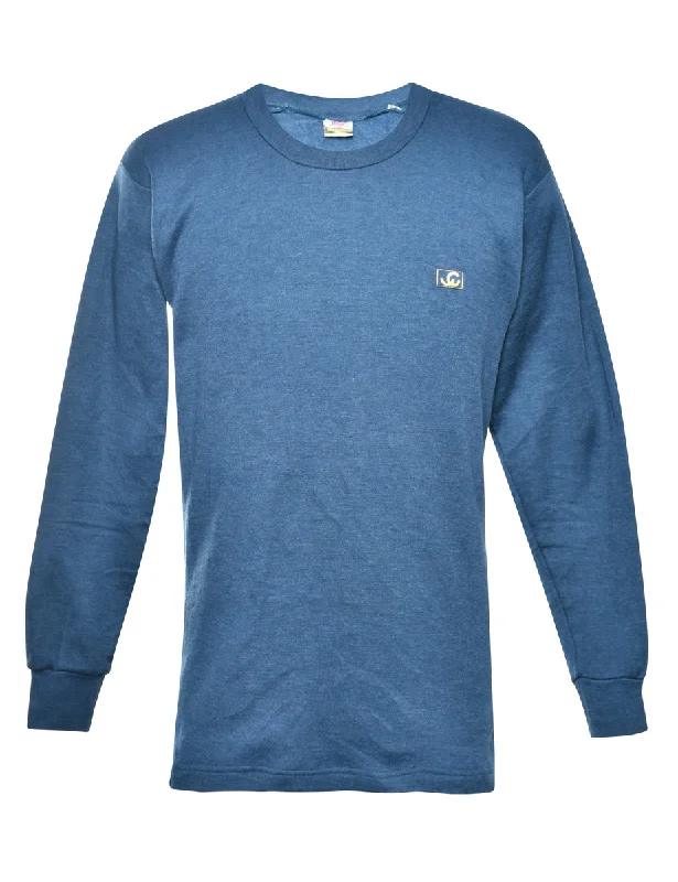Extra Long Plain Sweatshirt - S Hoodie with Reflective Safety Nightwear