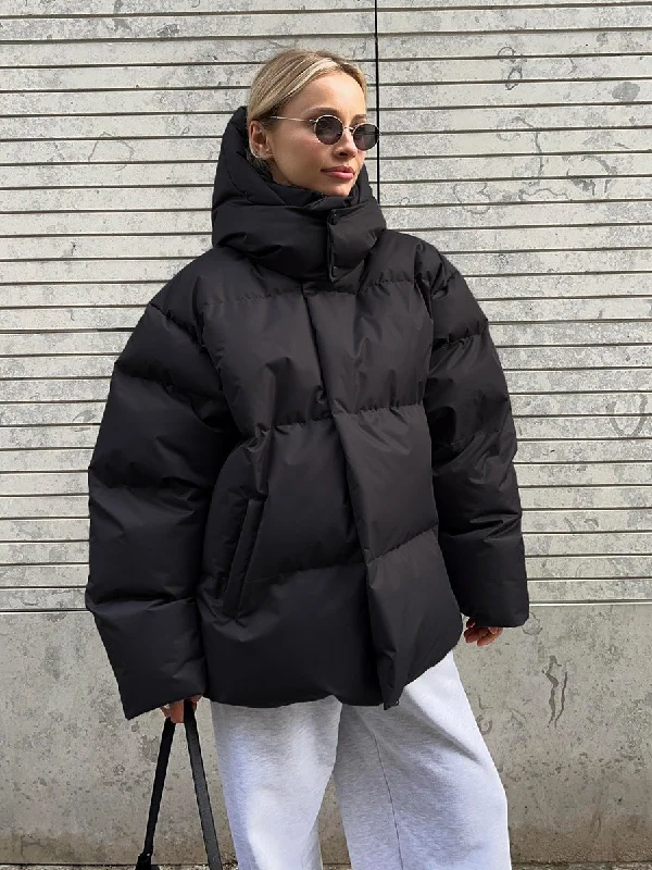 Fashion Coat With Removable Hood Cotton Jacket Winter Warm Windproof Loose Cotton Jacket Loose Parka Outerwear Clothing Print Jacket Jacquard Jacket Embroidered Jacket Fashion Coat With Removable Hood Cotton Jacket Winter Warm Windproof Loose Cotton Jacket Loose Parka Outerwear Clothing Print Jacket Jacquard Jacket Embroidered Jacket