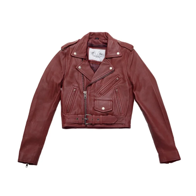 First Manufacturing Katy - Women's Leather Jacket Satin Jacket Silk Jacket Chiffon Jacket First Manufacturing Katy - Women's Leather Jacket Satin Jacket Silk Jacket Chiffon Jacket