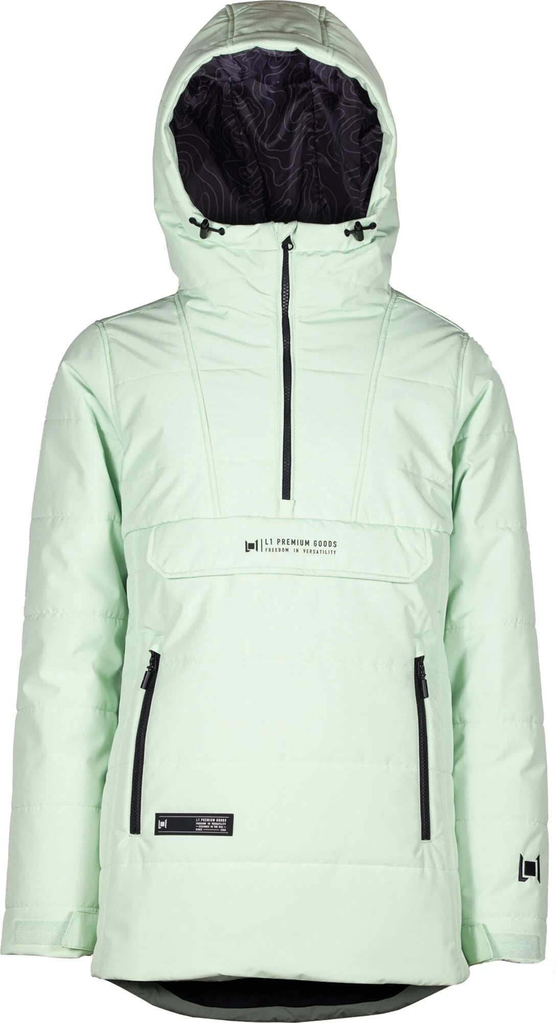 L1 Snowblind Womens Jacket Spray Jersey Jacket Tulle Jacket Batik Jacket