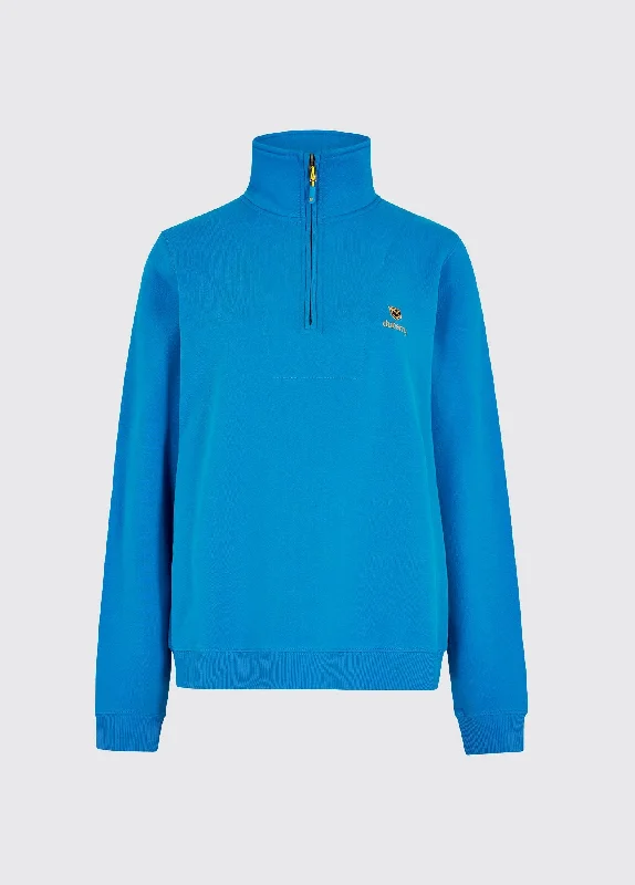 Castlemartyr sweatshirt - Greek Blue Hoodie with Oversized Fit Loose Comfortable