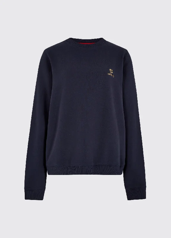 Glenside sweatshirt - Navy Hoodie with Gradient Ombre Colorful